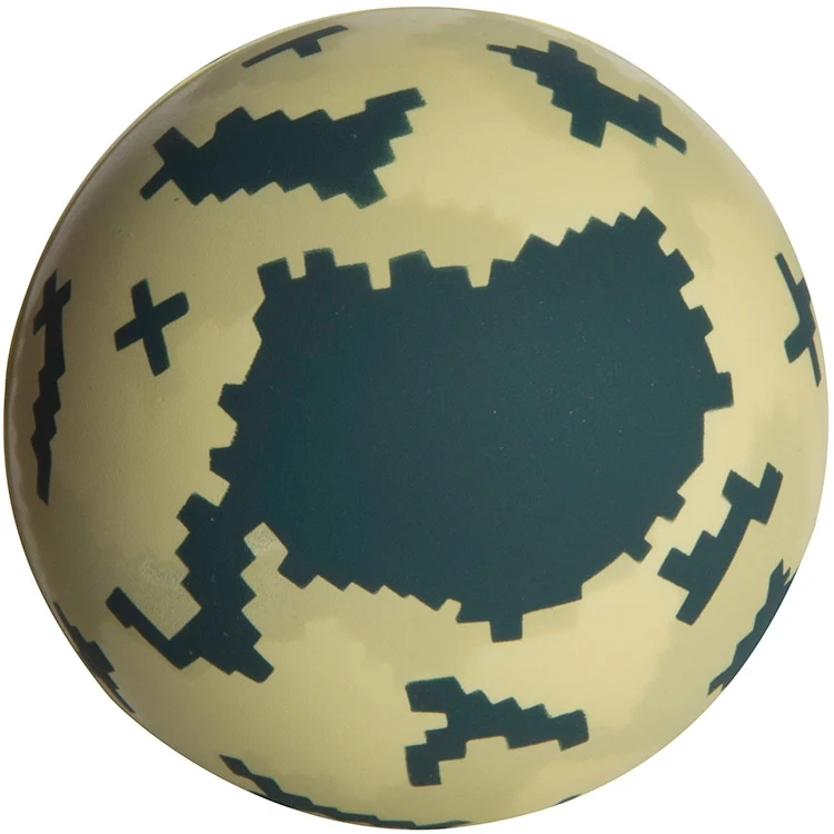 Digital Camo Ball Stress Reliever 1