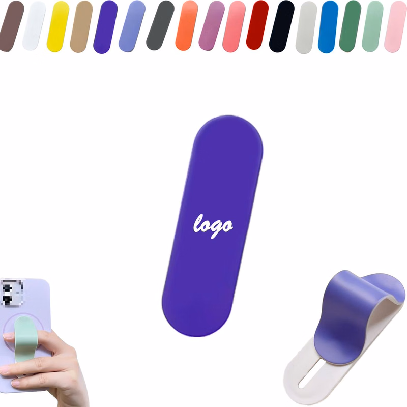 Foldable Push Pull Phone Holder Adhesive Back Mount Stand
