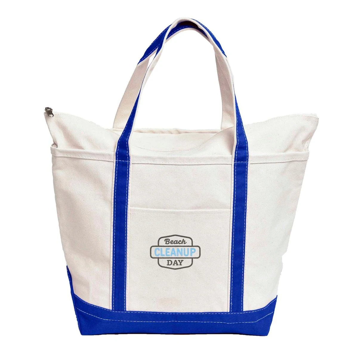 Classic Boat Bag with Embroidery, custom tote bag with logo imprint 1