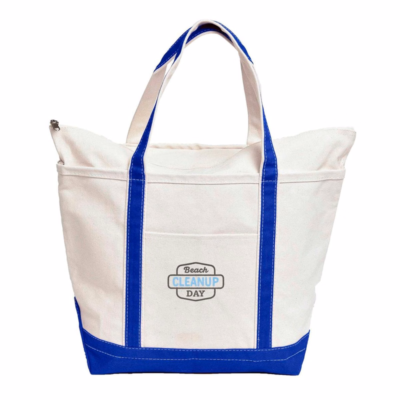 Classic Boat Bag with Embroidery