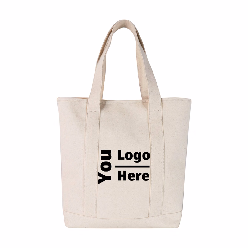 Customizable Shopping Bags Made of Recycled Cotton or Canvas