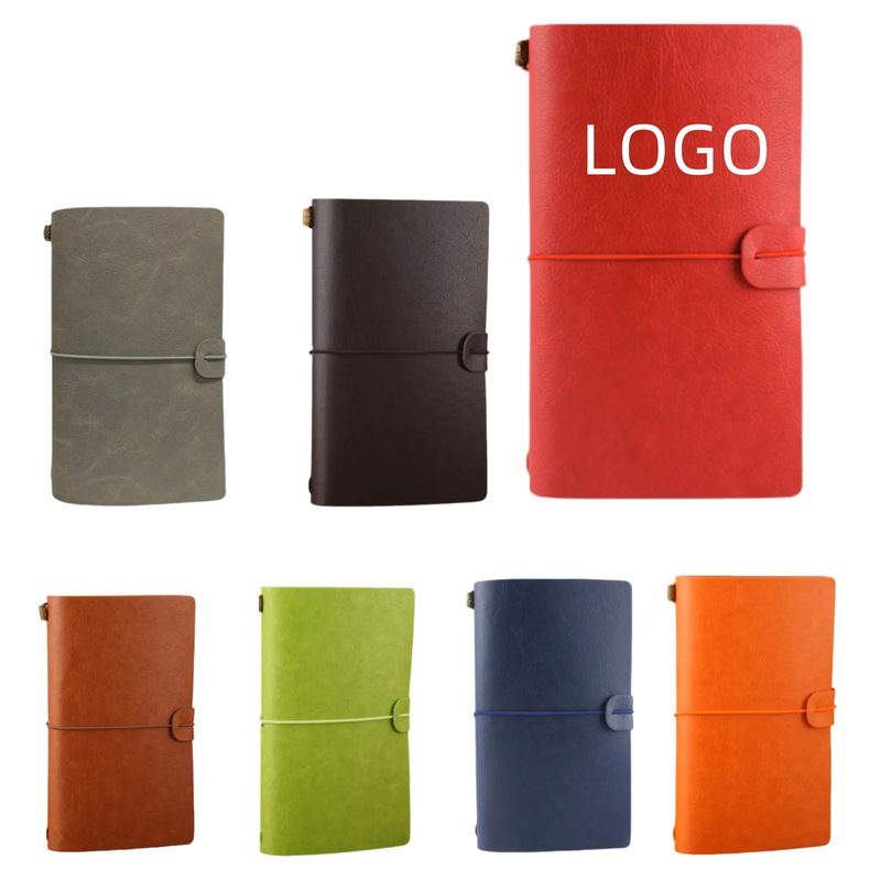 Antique Style A6 Leather Notebook