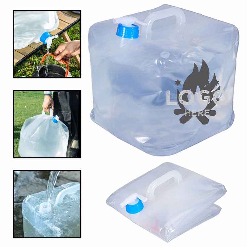 2.6-Gallon Full-Color Portable Collapsible Water Jug
