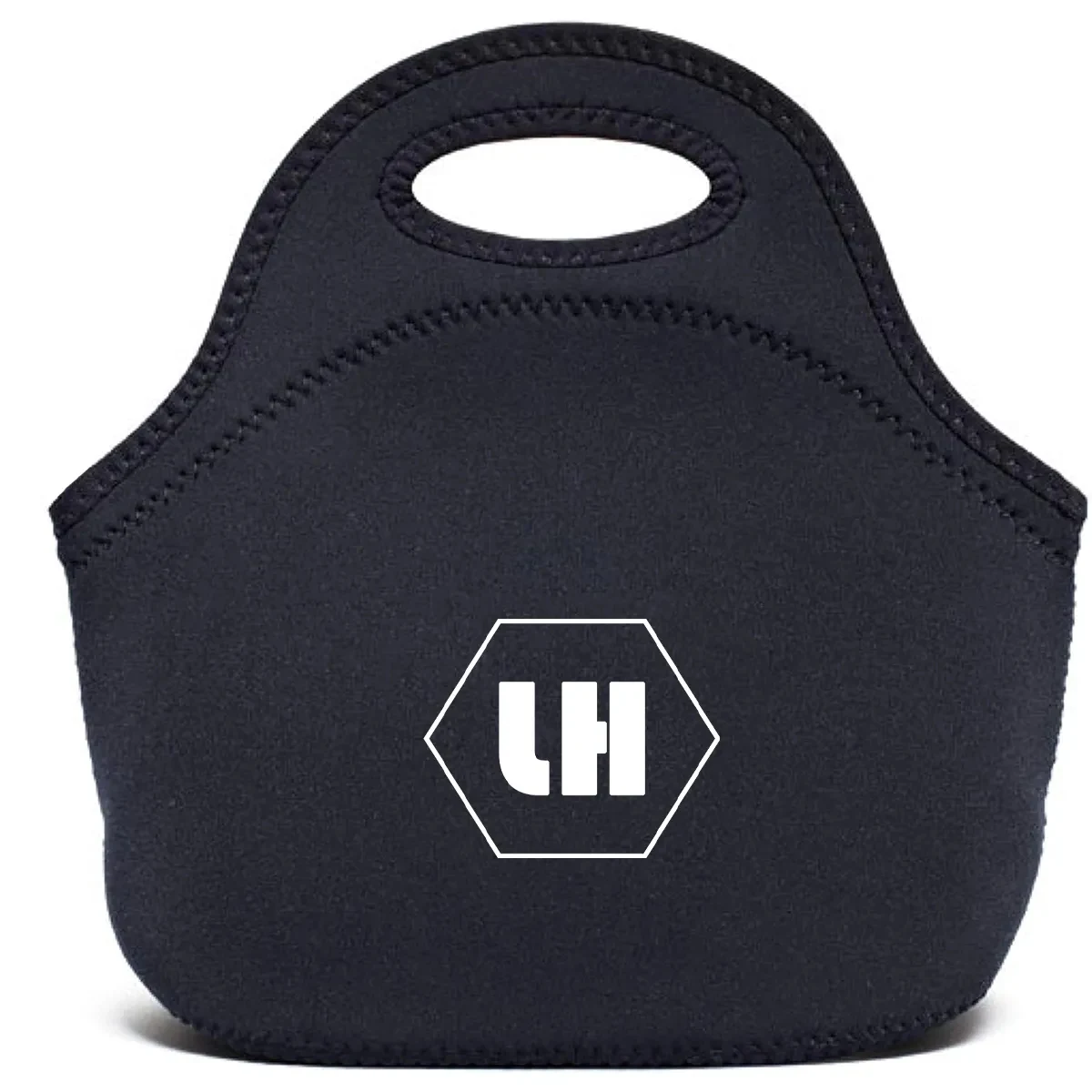 Lightweight Insulated Reusable Soft Neoprene Lunch Tote Bag 1