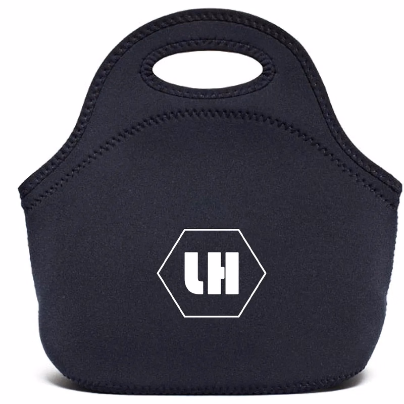Lightweight Insulated Reusable Soft Neoprene Lunch Tote Bag