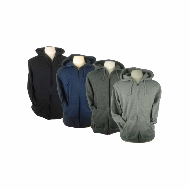 Women's Hoodies - S-XL Assorted Colors Full Zip