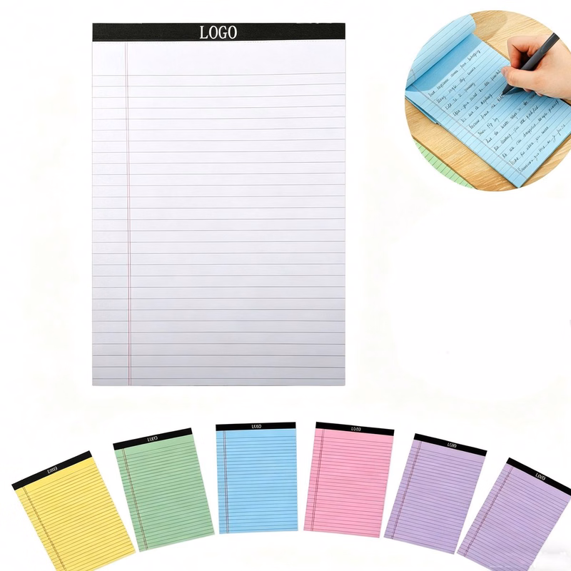 A4 Planner Pad Lined Sheets Tearable Memo Notebook Simple Design Portable