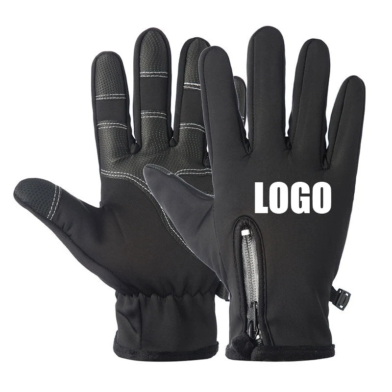 Custom Touch Screen Gloves for Men Skiing and Outdoor Work 1