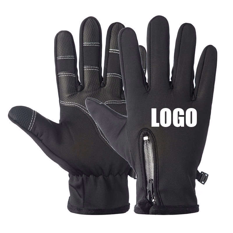 Custom Touch Screen Gloves for Men Skiing and Outdoor Work