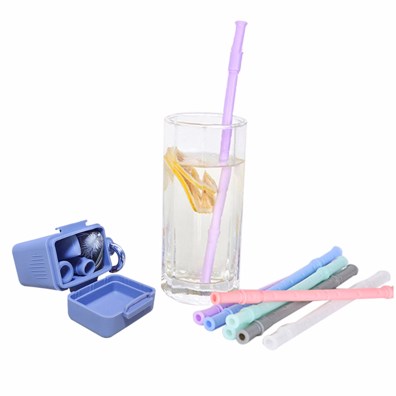 Colorful Pack SiliconeStraw Kit