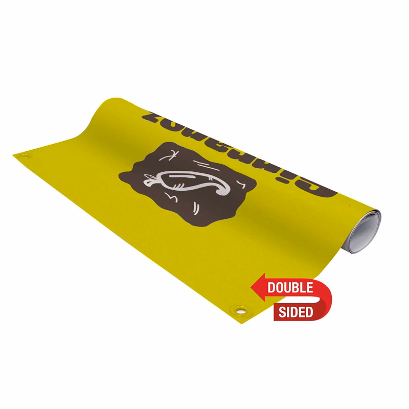 3.5' FrameWorx Stack Banner (Double-Sided, 13 oz. Smooth Scrim Vinyl)