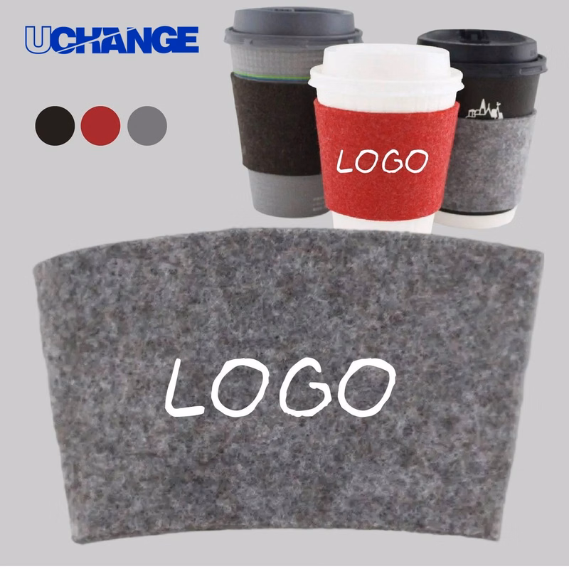 Recycled Felt Cup Sleeve Insulator