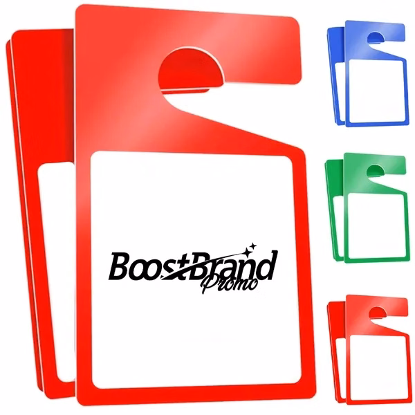 Custom Full-Color Rearview Mirror Hang Tags — Parking Permits & Event Passes