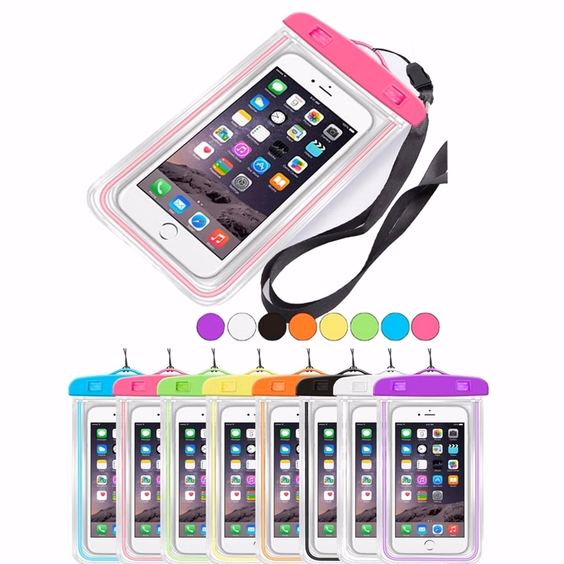 Glow In Dark Waterproof Cell Phone Bag