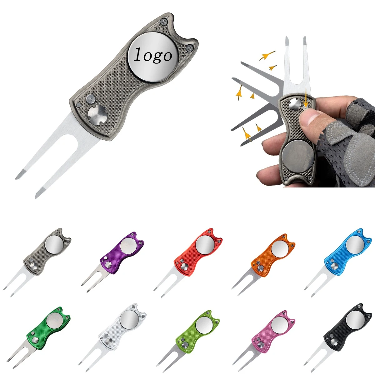 Stainless Steel Golf Course Lawn Repair Tools 1