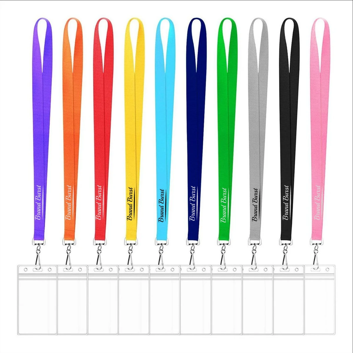 Colorful Lanyard With ID Card Holder 1