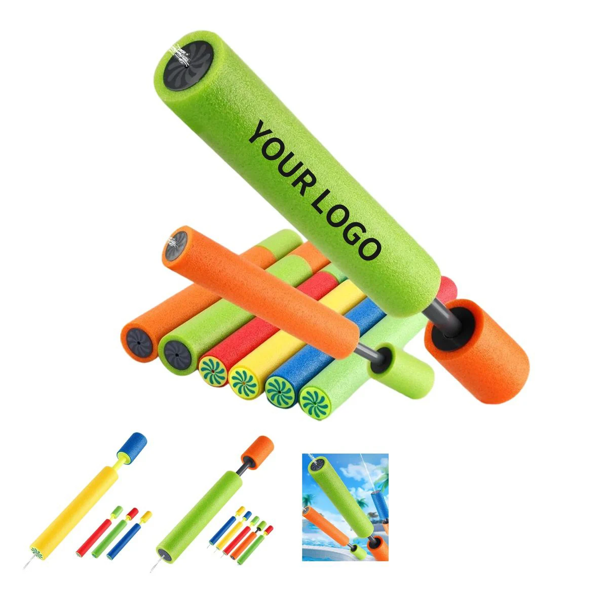 Soft Foam Water Gun with Long Reach 1
