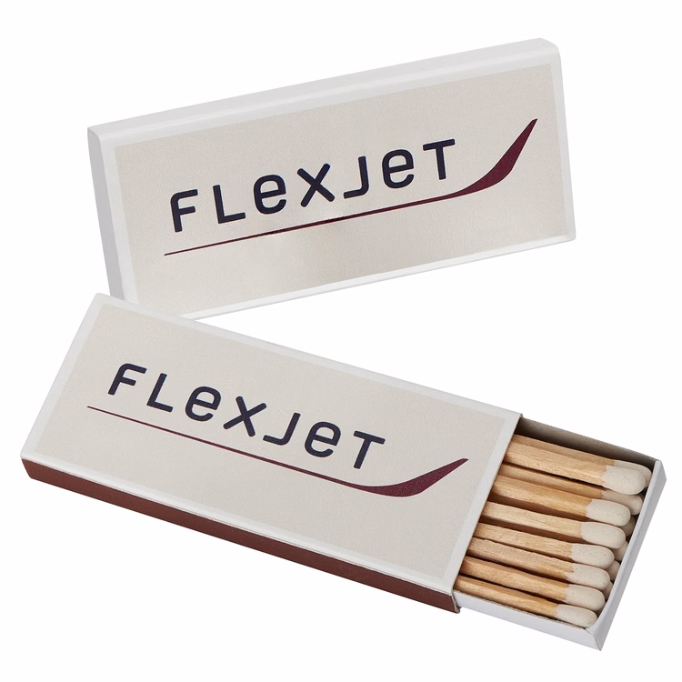 Low Quantity / Fast Turn, Tiffany Matchbox - 17 Matchsticks (3-inch)
