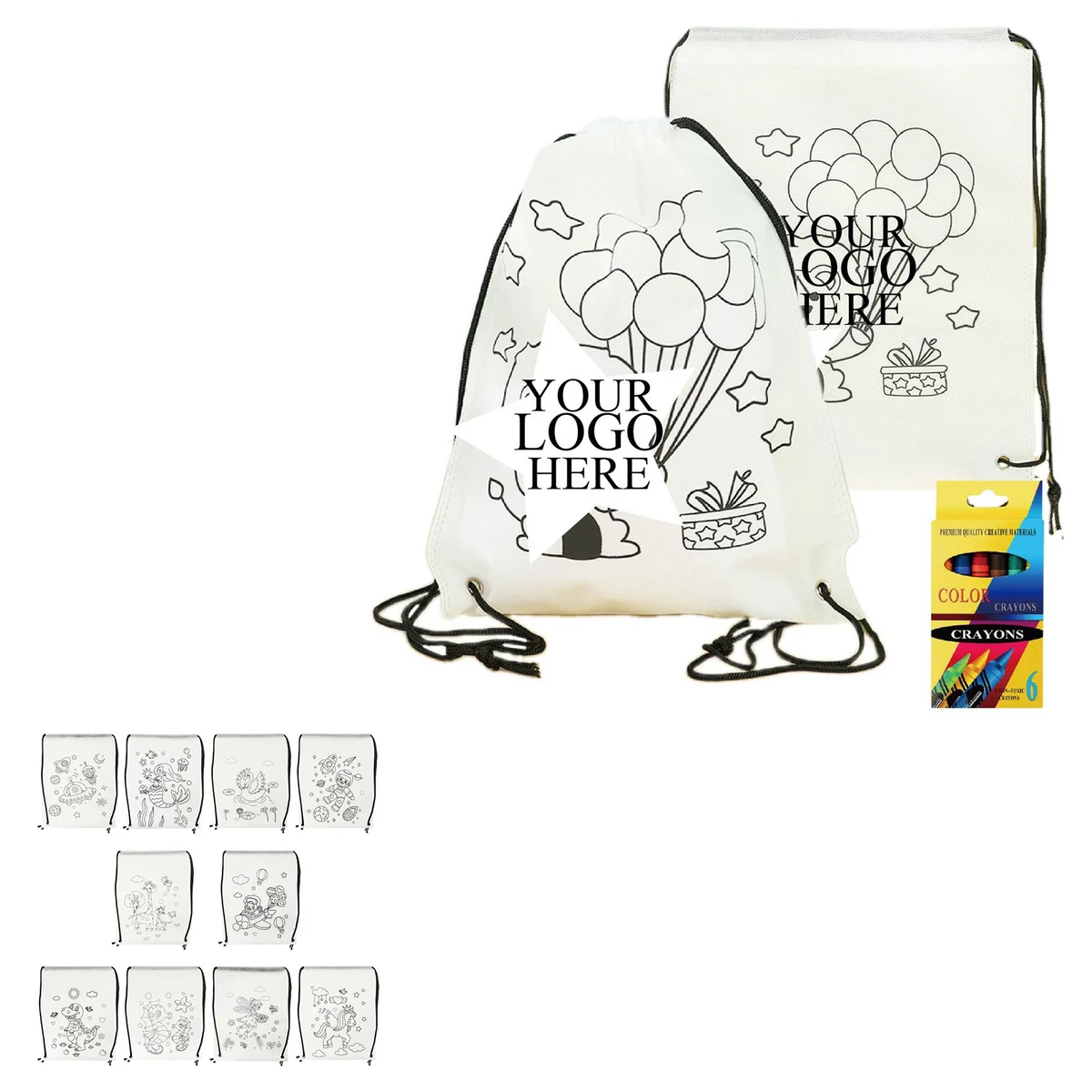 Graffiti Non-Woven DIY Bag 1