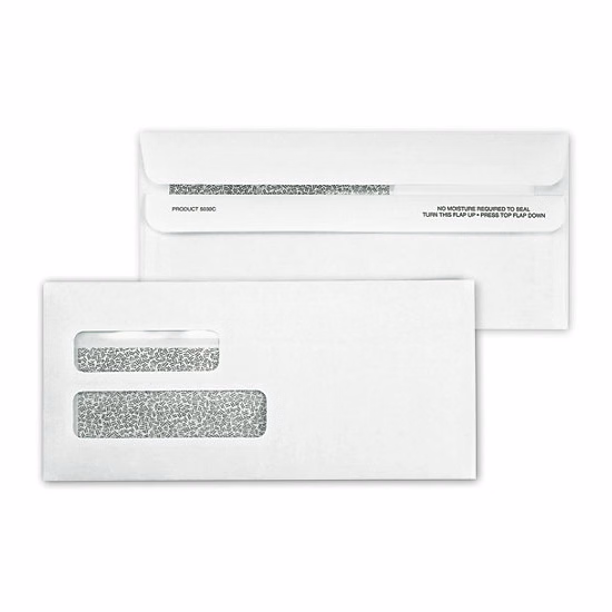 Envelopes, Self Seal, Double Window Confidential