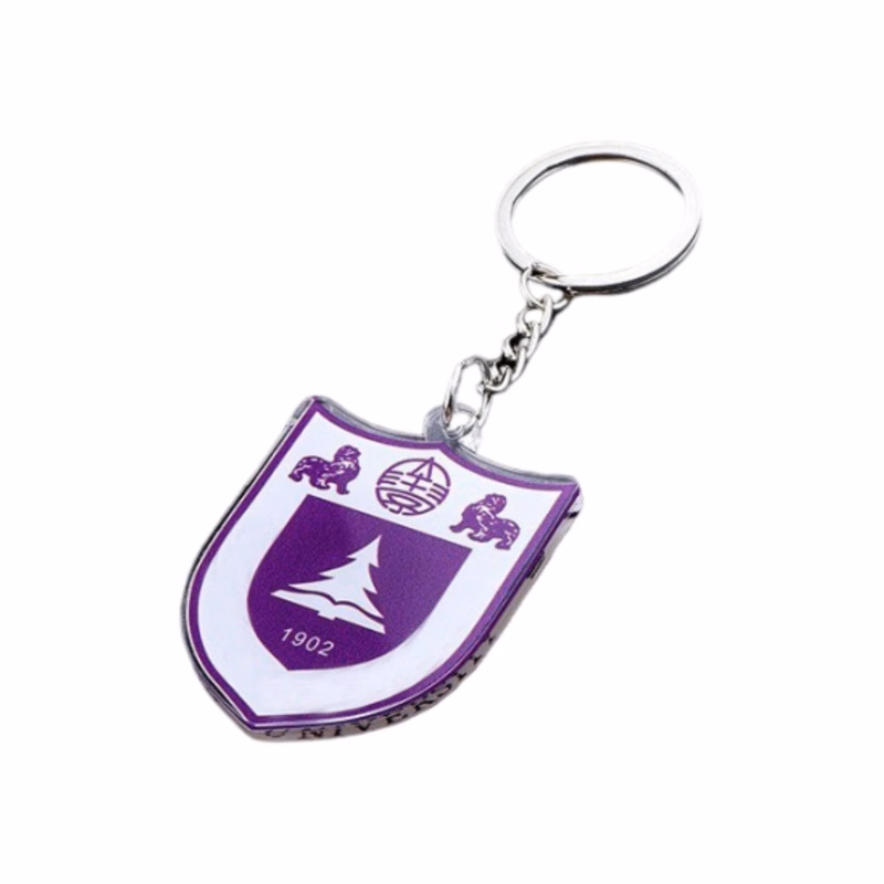 Shield Transparent Acrylic Keychain