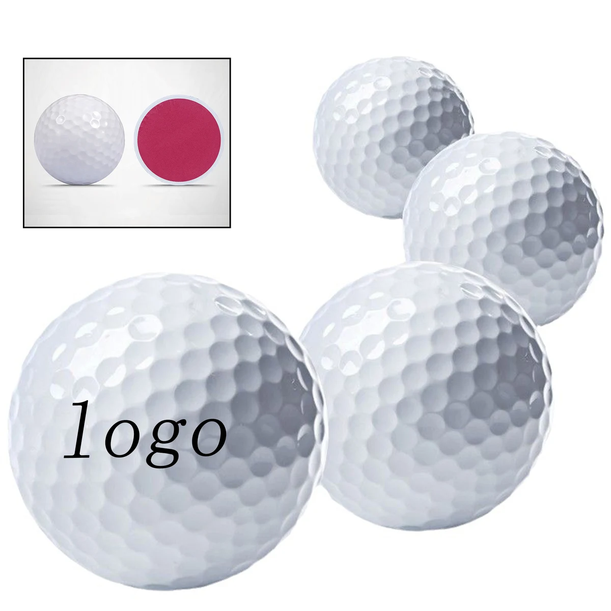 Surlyn Golf Double-Layer Practice Balls 1