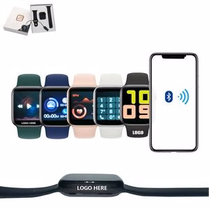 Wireless Fitness Tracker Smart Watch Band Sport Bracelet With Ergonomic Touch Screen