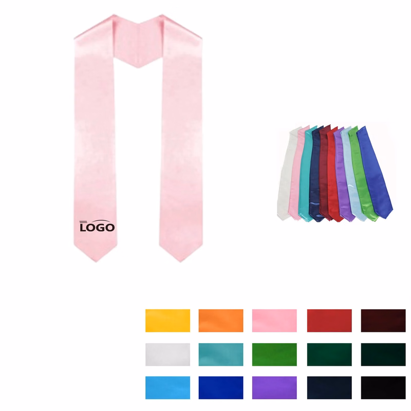 Custom Color Graduation Sash MOQ 10pcs
