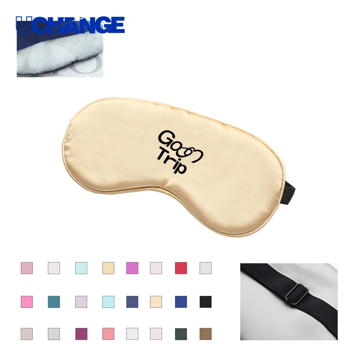 Simulated Silk Sleep Mask for Travel Rest 1