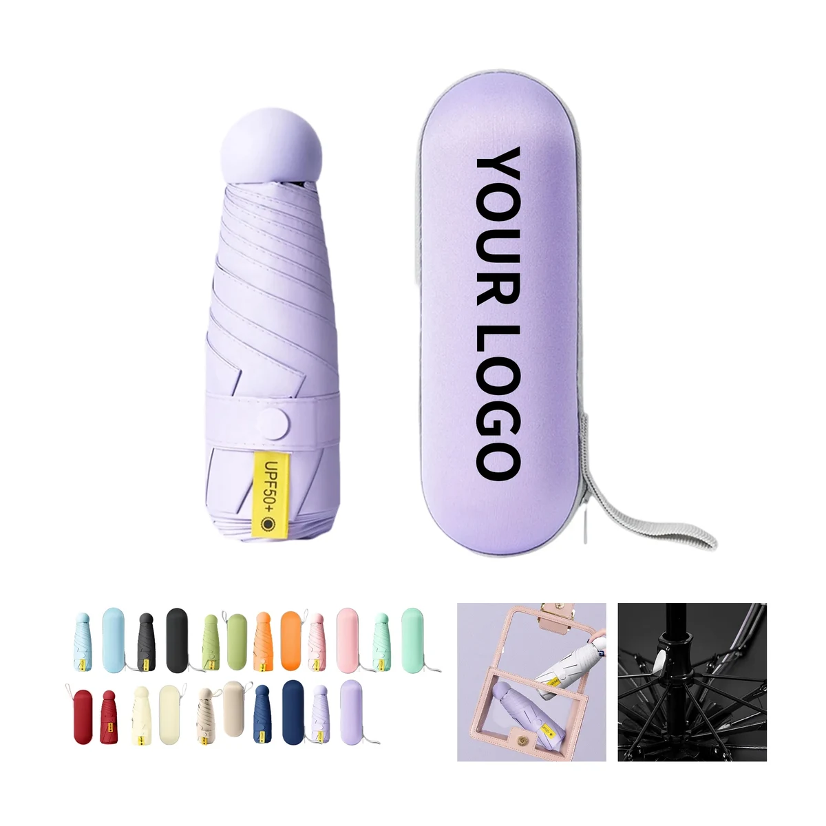 Mini Capsule Sun Rain Umbrella 1