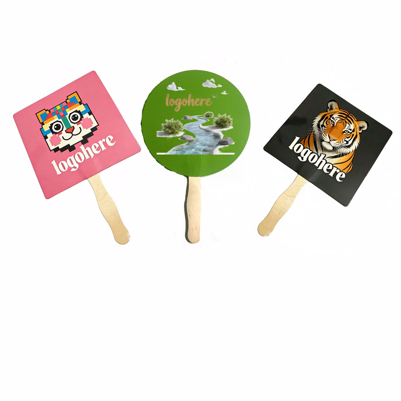 Promotional Wooden Fan