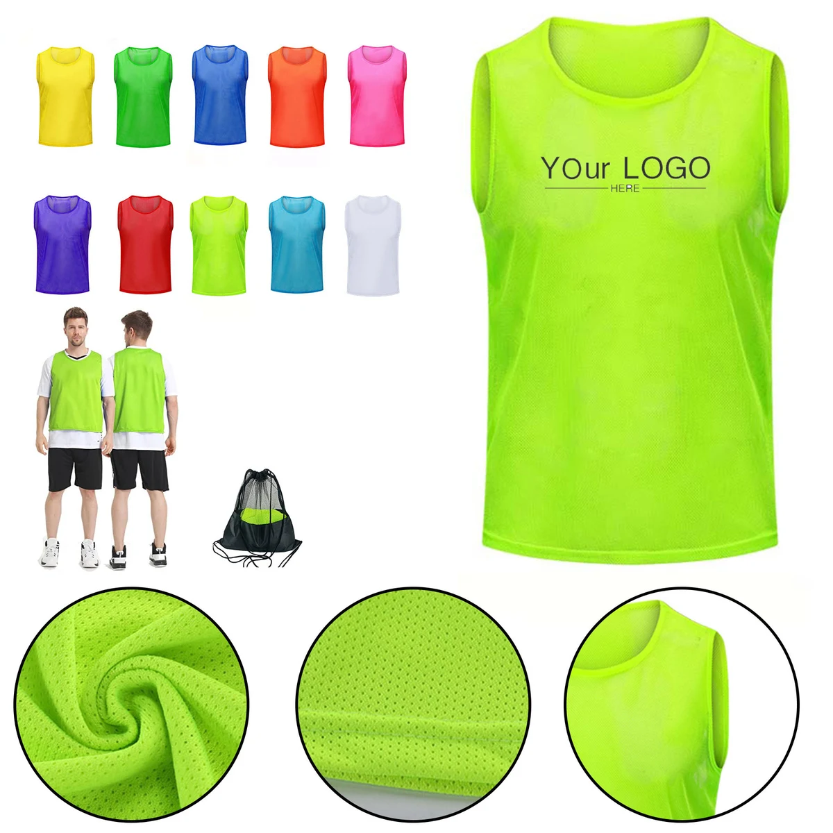 Sports Team Scrimmage Vest Jersey 1