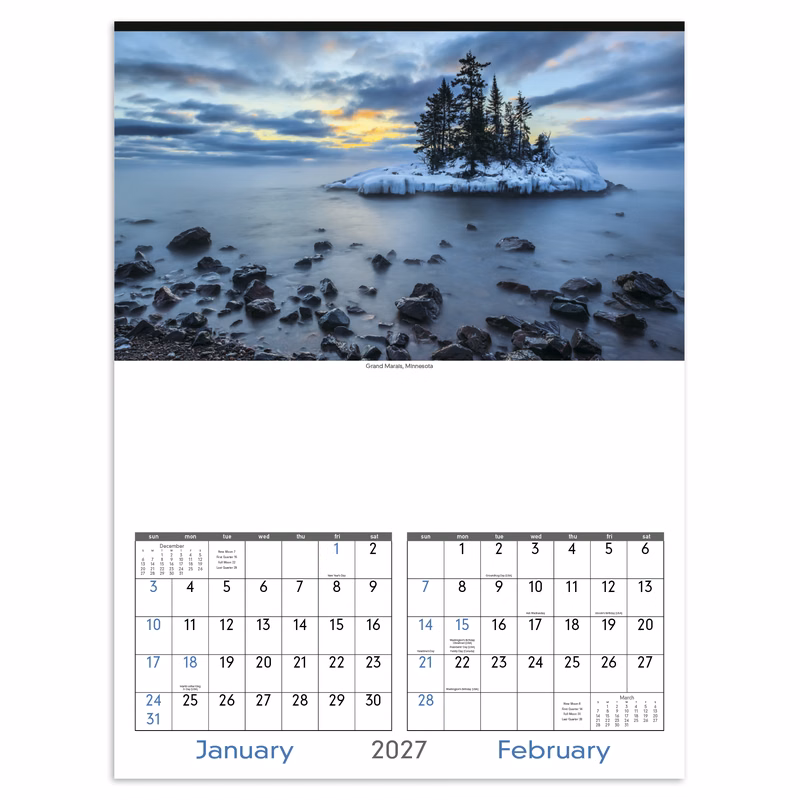 Triumph® Calendars Scenes of America Calendar