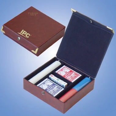 Poker Set w/2-Card Decks, 5 Dice, & Casino Chips 1