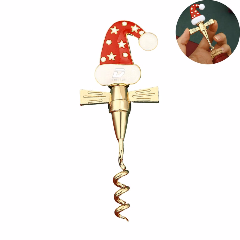 Christmas Hat Shaped Wine Opener