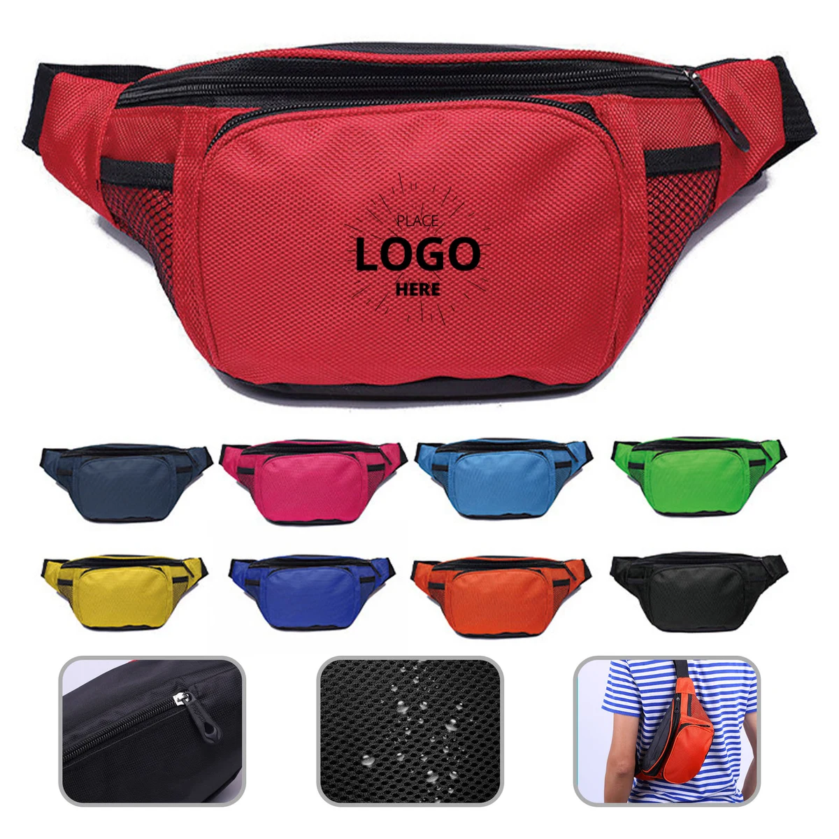 Outdoor Sports Waist Belt Phone Pouch For Running Hiking 1