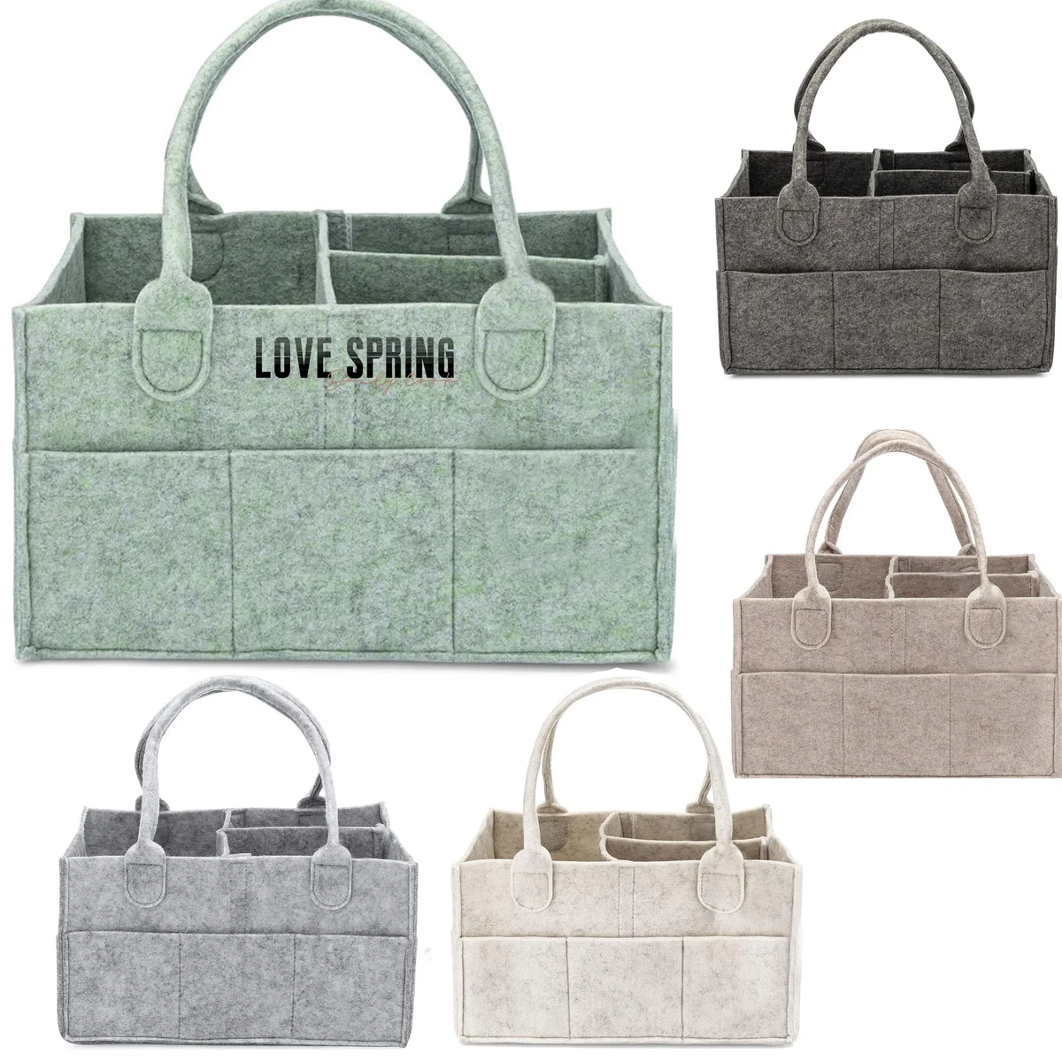 Felt Organizer Bag for Home Hospital with LOGO Customization 1