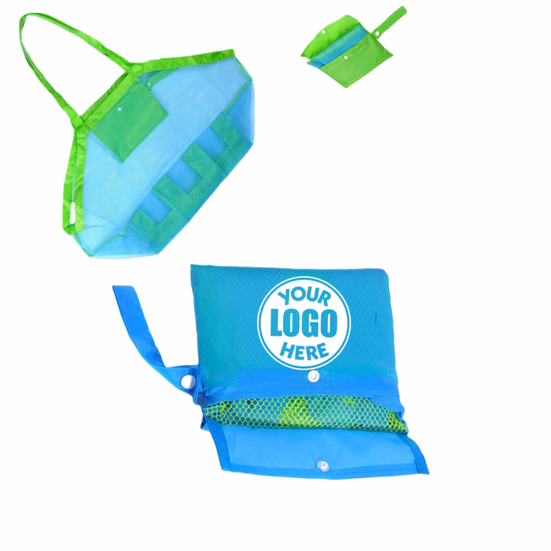 Foldable Beach Mesh Tote Bag