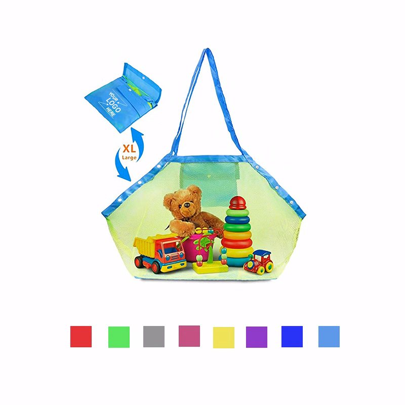 Large Mesh Beach Toy Tote Bag