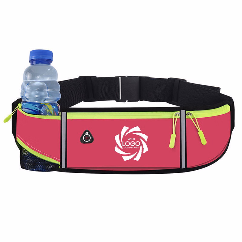 Multi functional sports fanny pack with bottle holder