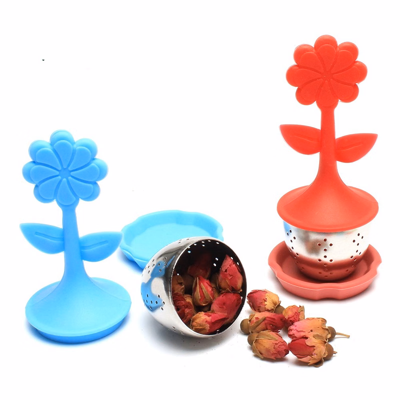 Sunflower silicone Tea infuser