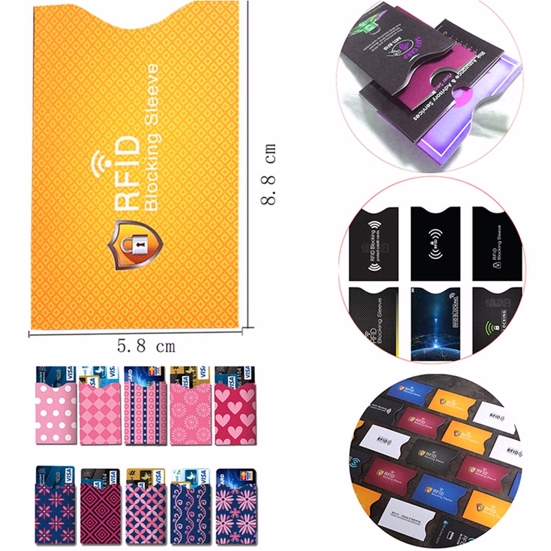 Anti-theft Brush RFID Card Cover