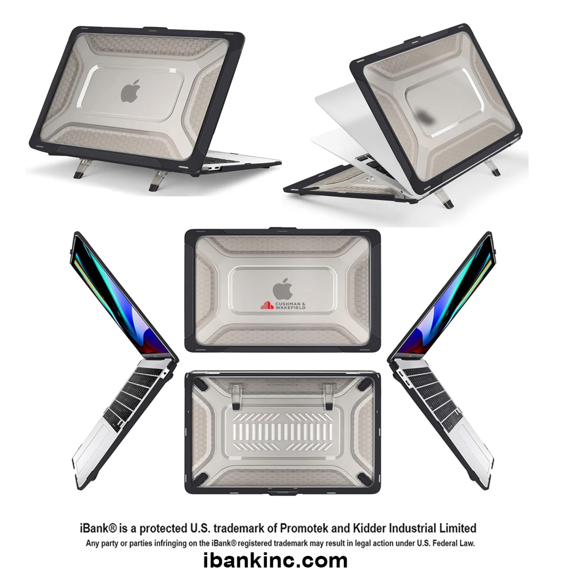 iBank ® Protective Case for MacBook Air 15" M4/M3/M2 2025-2023 1