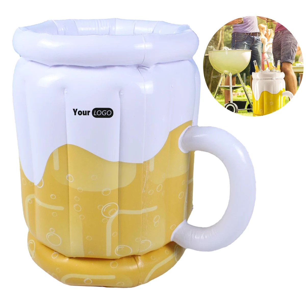 Pvc Inflatable Beer Ice Bucket 1