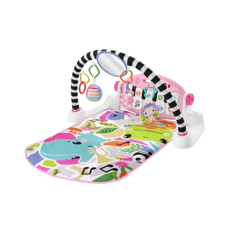 Fisher-Price Glow and Grow Kick & Play Piano Gym Pink 1