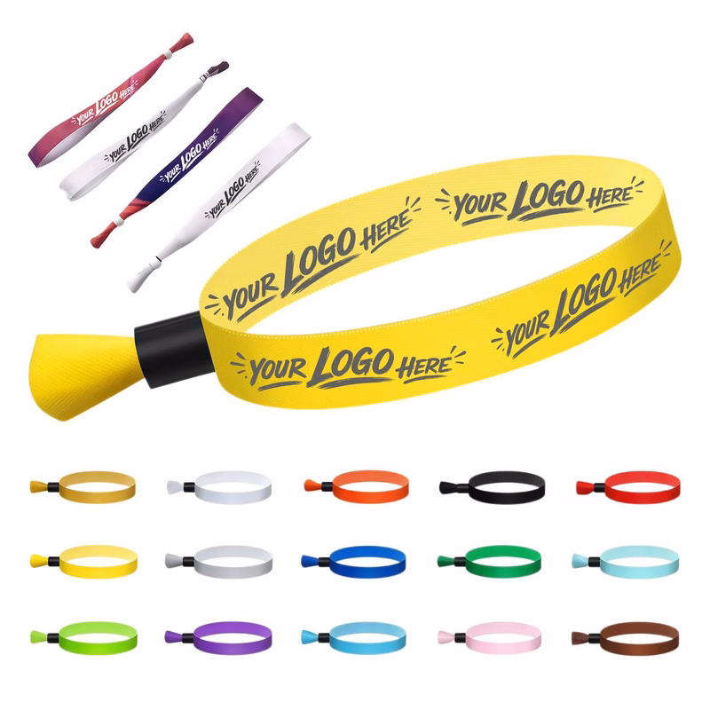 Sublimation Polyester Wristband Entry ID Event Strap