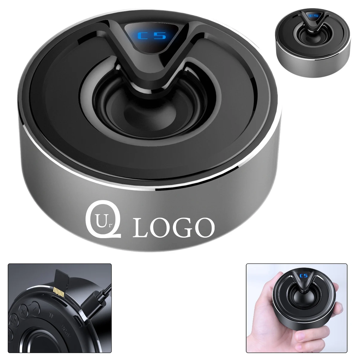 Metal Audio Bluetooth Speaker 1