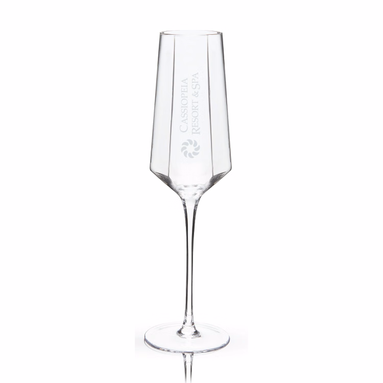 Viski® Seneca Crystal Champagne Flute