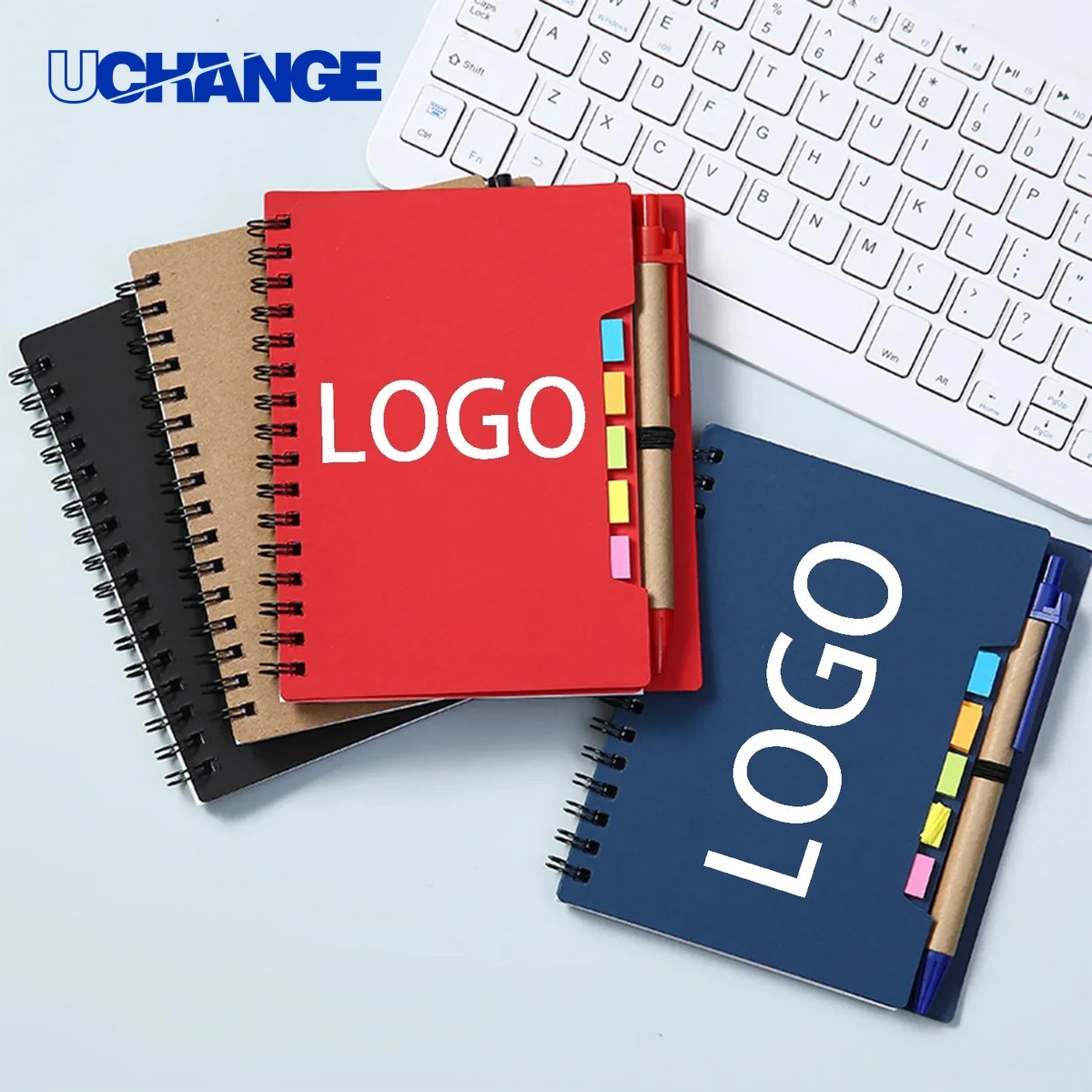 Coil Notepad with Pen for Desk Use & Event Giveaways 1
