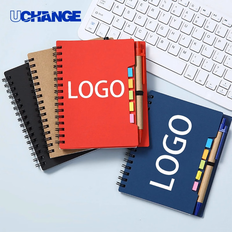 Coil Notepad with Pen for Desk Use & Event Giveaways